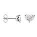 Orecchini Lobo Diamotion Oro Bianco Diamante - Orecchini a Lobo Donna | Stroili