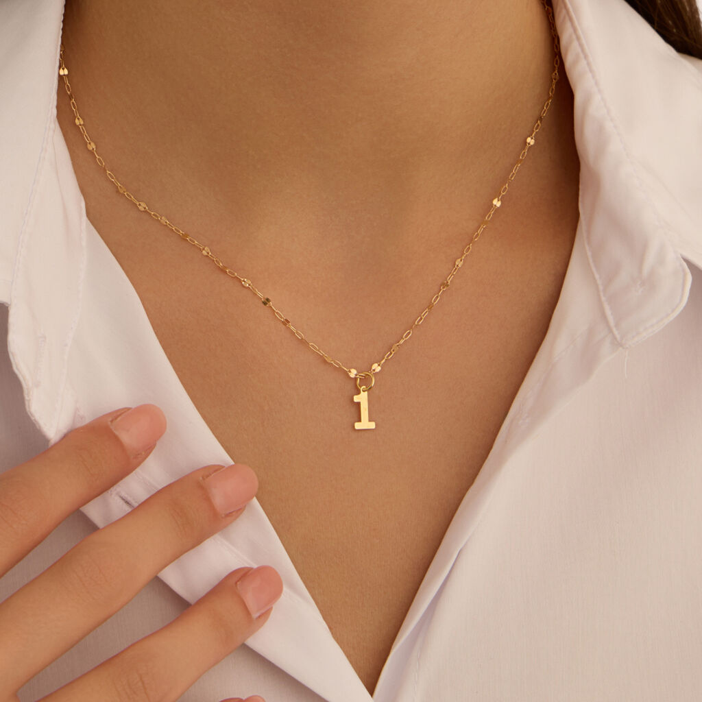 Pendente Poème Oro Giallo