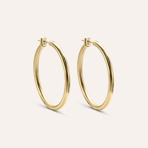Orecchini A Cerchio Golden Dream Placcato Oro Giallo - Orecchini a Cerchio Donna | Stroili