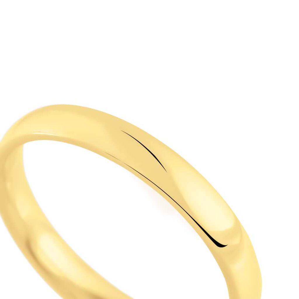 Fede Comoda Leggera 3 mm Oro Giallo