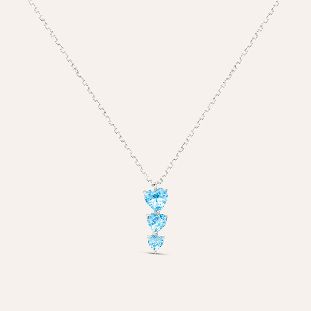 Collana Trilogy Silver Rainbow Argento Rodiato Cubic Zirconia - Collane Donna | Stroili