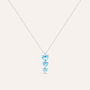 Collana Trilogy Silver Rainbow Argento Rodiato Cubic Zirconia