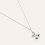 Pendente Love Beats Argento Rodiato