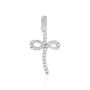 Pendente Holy Oro Bianco Cubic Zirconia