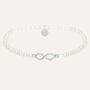 Bracciale Silver Pearls Argento Rodiato Perla sintentica