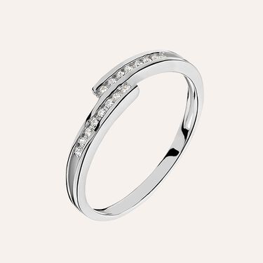 Anello Silver Shine Argento Rodiato Cubic Zirconia