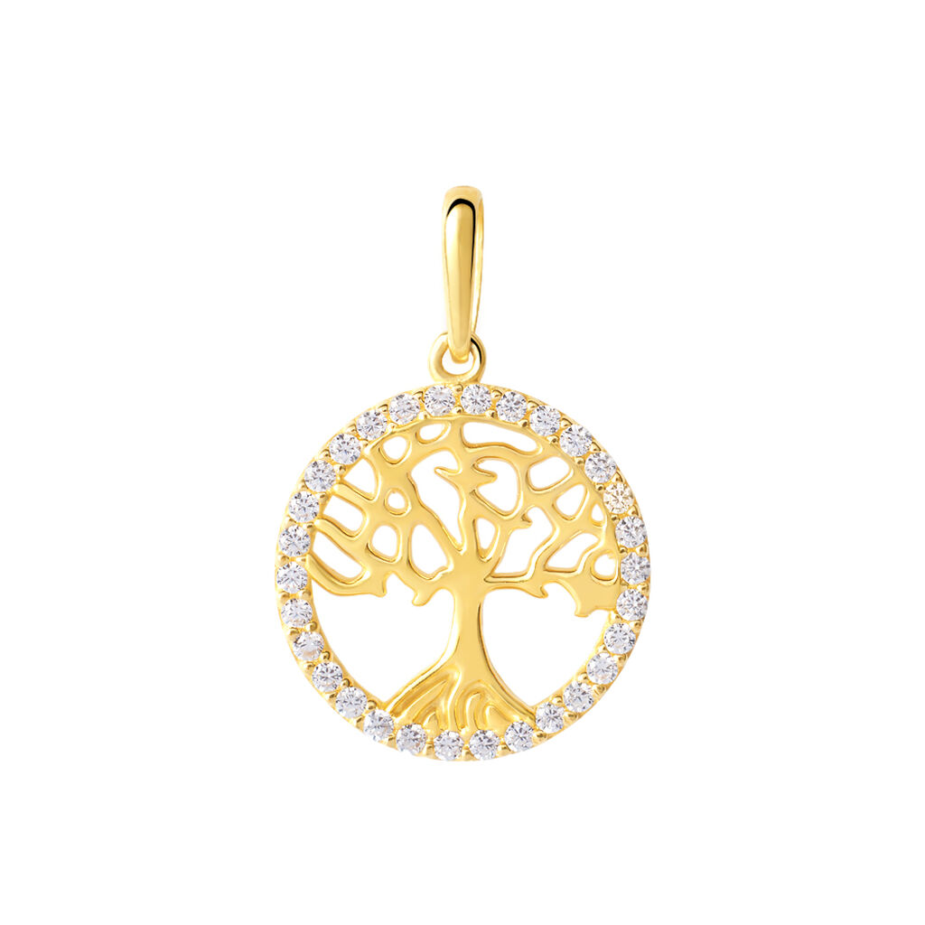 Pendente Poème Oro Giallo Cubic Zirconia - Ciondoli Donna | Stroili