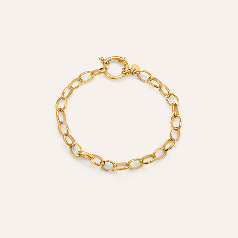 Bracciale Catena Silver Collection Argento Dorato - Bracciali Donna | Stroili