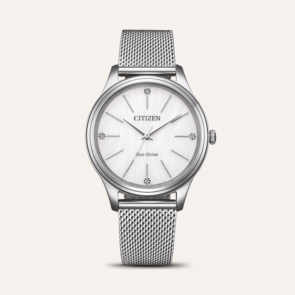 Orologio Eco Drive Citizen Ore Felici Em1220-82a