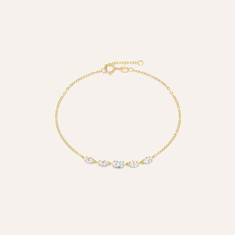 Bracciale Claire Oro Giallo Cubic Zirconia - Bracciali Amicizia  | Stroili