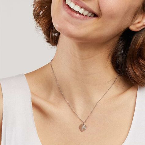 Collana Silver Collection Argento Bicolore Bianco / Rosa - Collane Donna | Stroili
