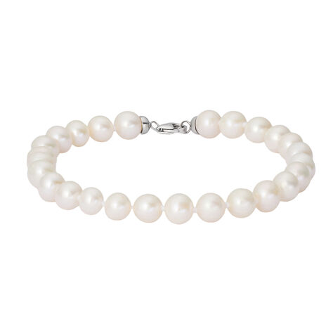 Bracciale Gabrielle Oro Bianco Perla D'Acqua Dolce - Bracciali Donna | Stroili