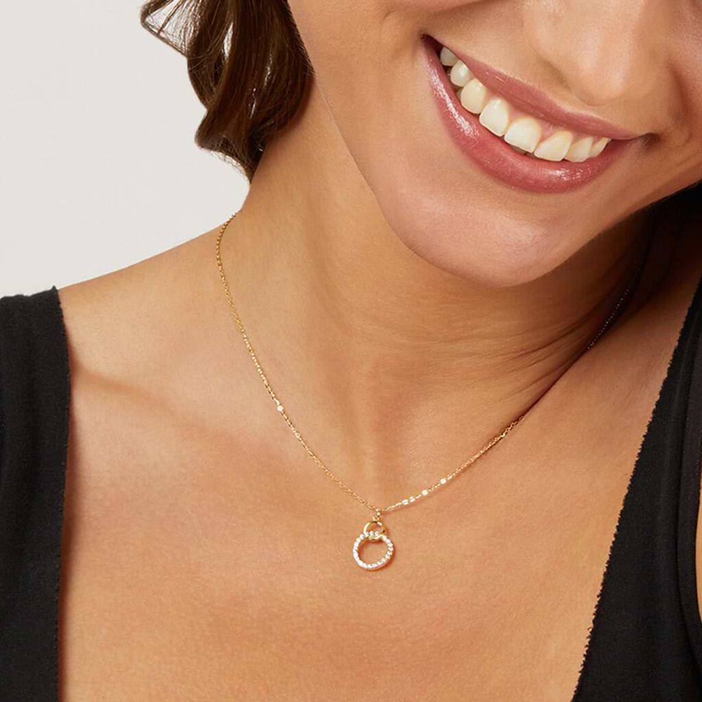 Collana Claire Oro Giallo Cubic Zirconia - Collane Donna | Stroili