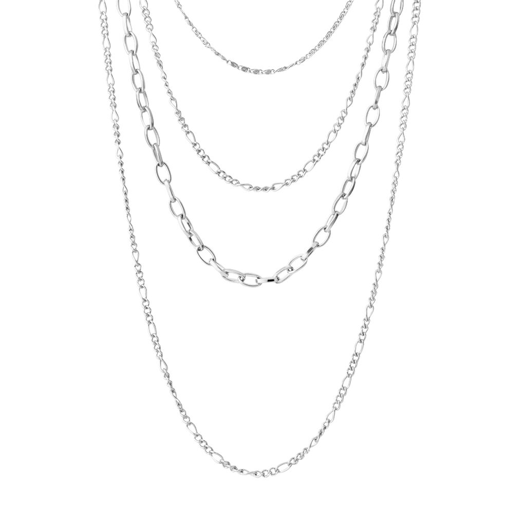 Collana Lady Code Acciaio - Collane Donna | Stroili