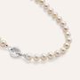 Collana Gold Pearls Oro Bianco Perla D'Acqua Dolce Diamante