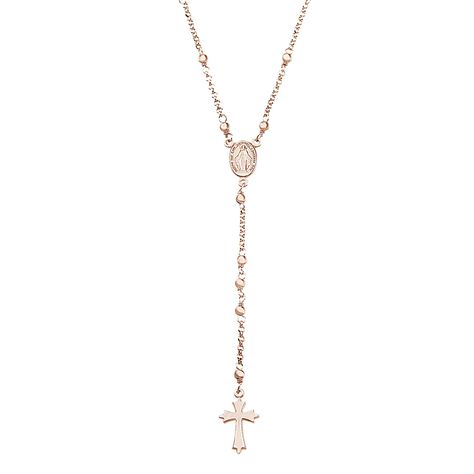 Collana Rosario Silver Soul Argento Rosa - Collane Rosario Donna | Stroili