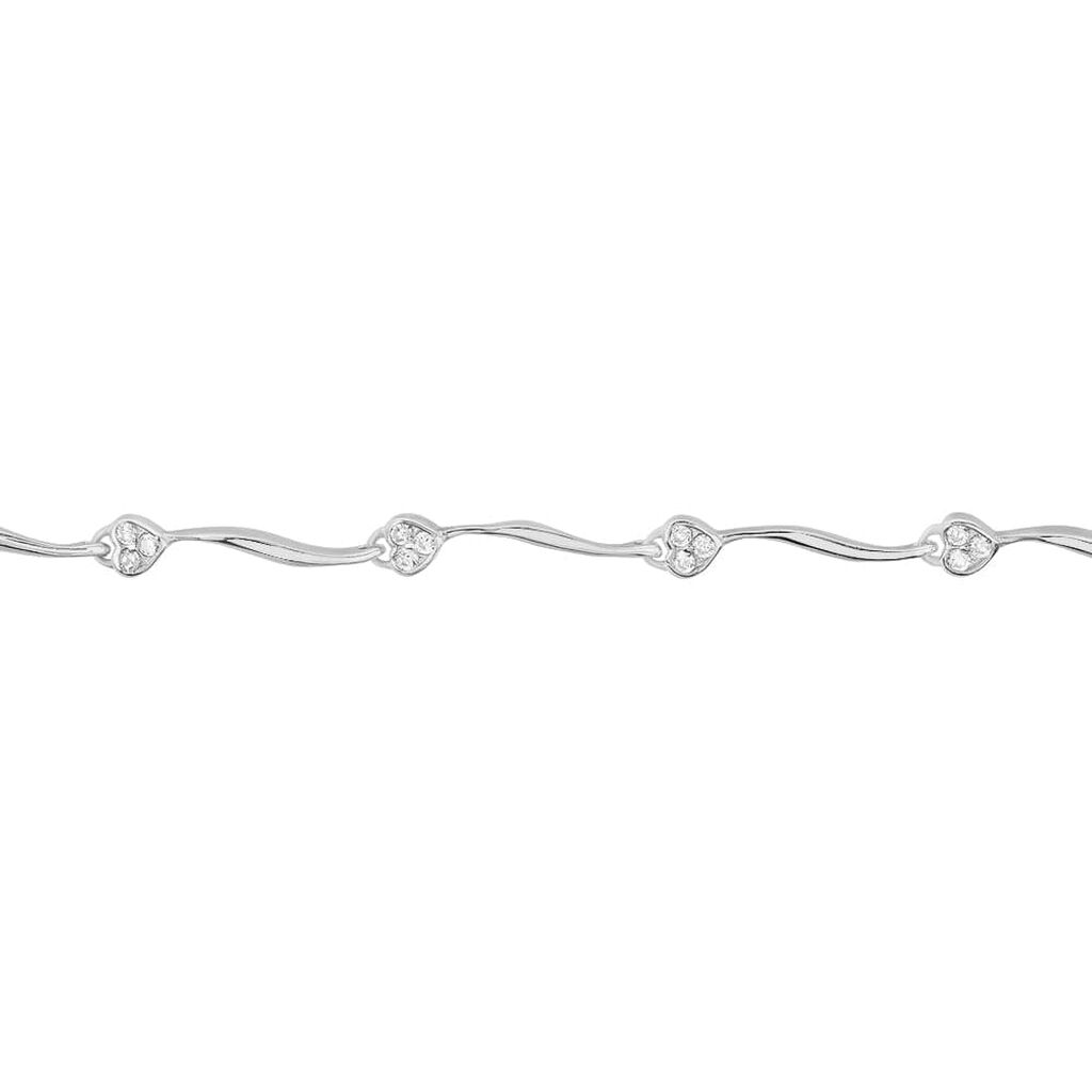 Bracciale Silver Elegance Argento Rodiato Cubic Zirconia - Bracciali Love Donna | Stroili