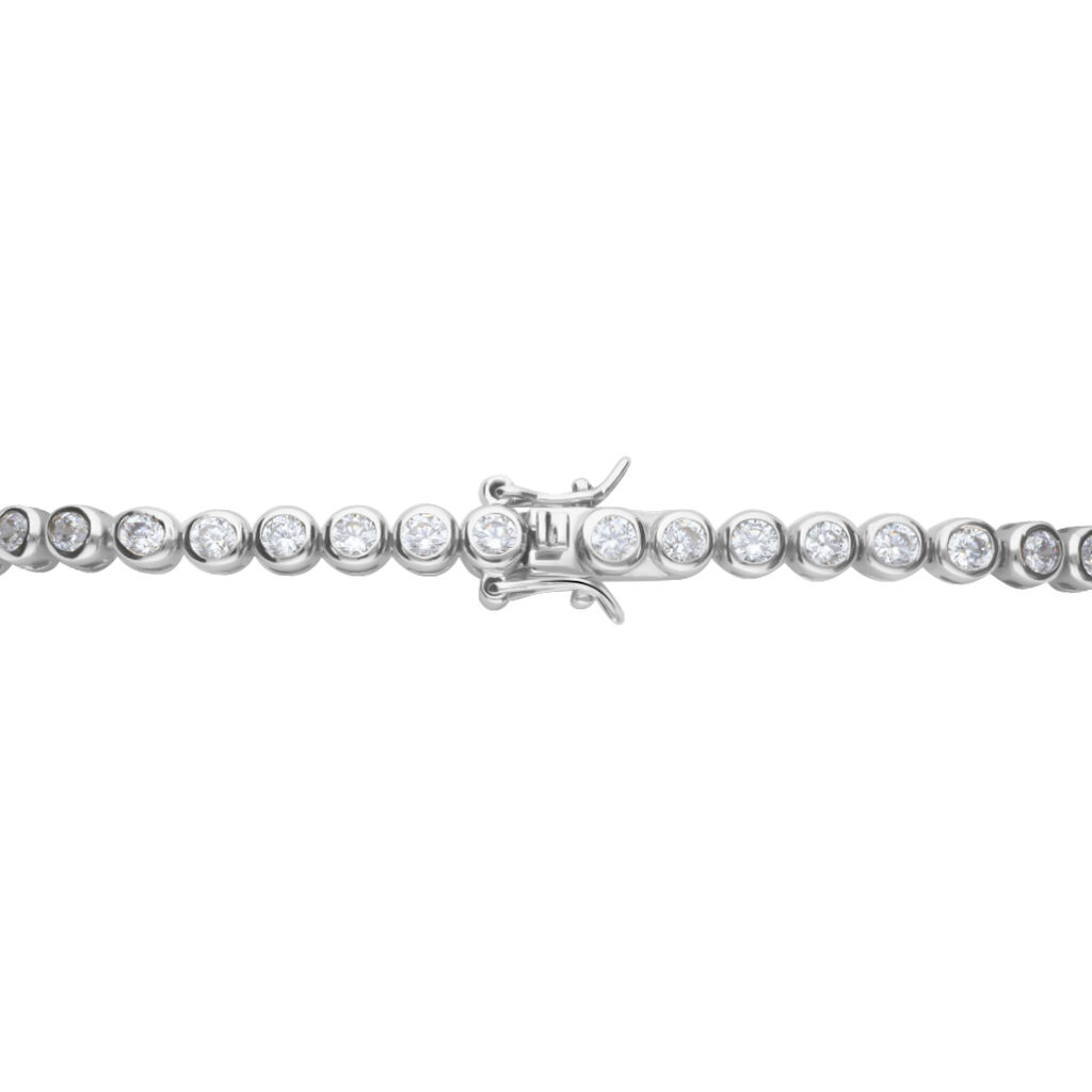 Bracciale Tennis Silver Elegance Argento Rodiato Cubic Zirconia - Bracciali Tennis Donna | Stroili