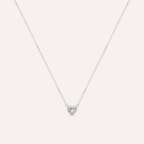 Collana Silver Elegance Argento Rodiato Cubic Zirconia - Collane Donna | Stroili
