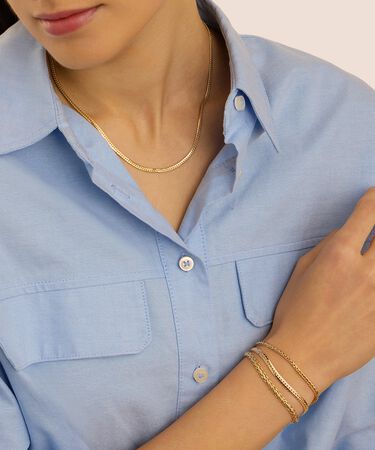 Bracciale Catena Golden Lover Oro Giallo