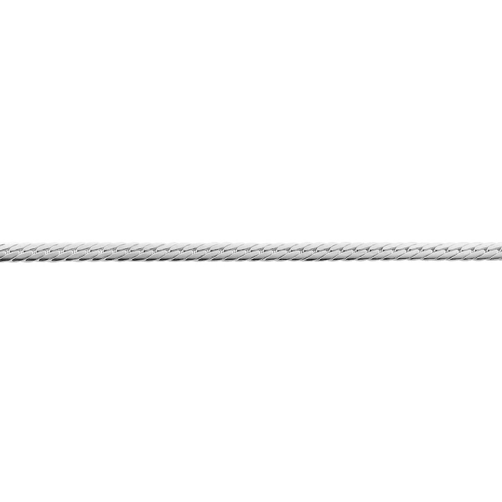 Bracciale Catena Colette Oro Bianco - Bracciali Donna | Stroili