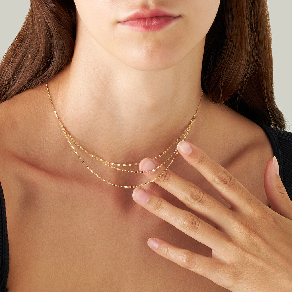 Collana Beverly Oro Giallo - Collane Donna | Stroili