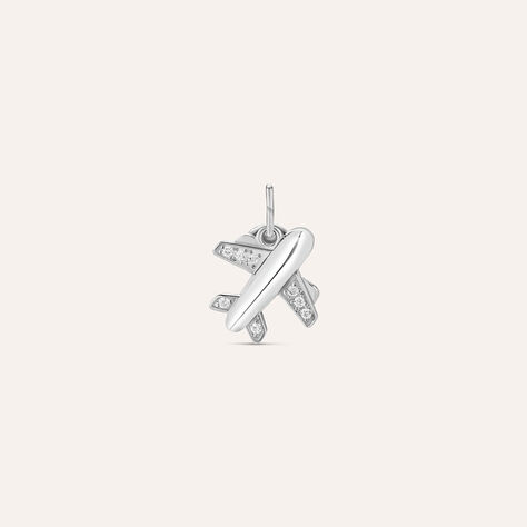 Pendente Love Beats Argento Rodiato Cubic Zirconia - Ciondoli Donna | Stroili