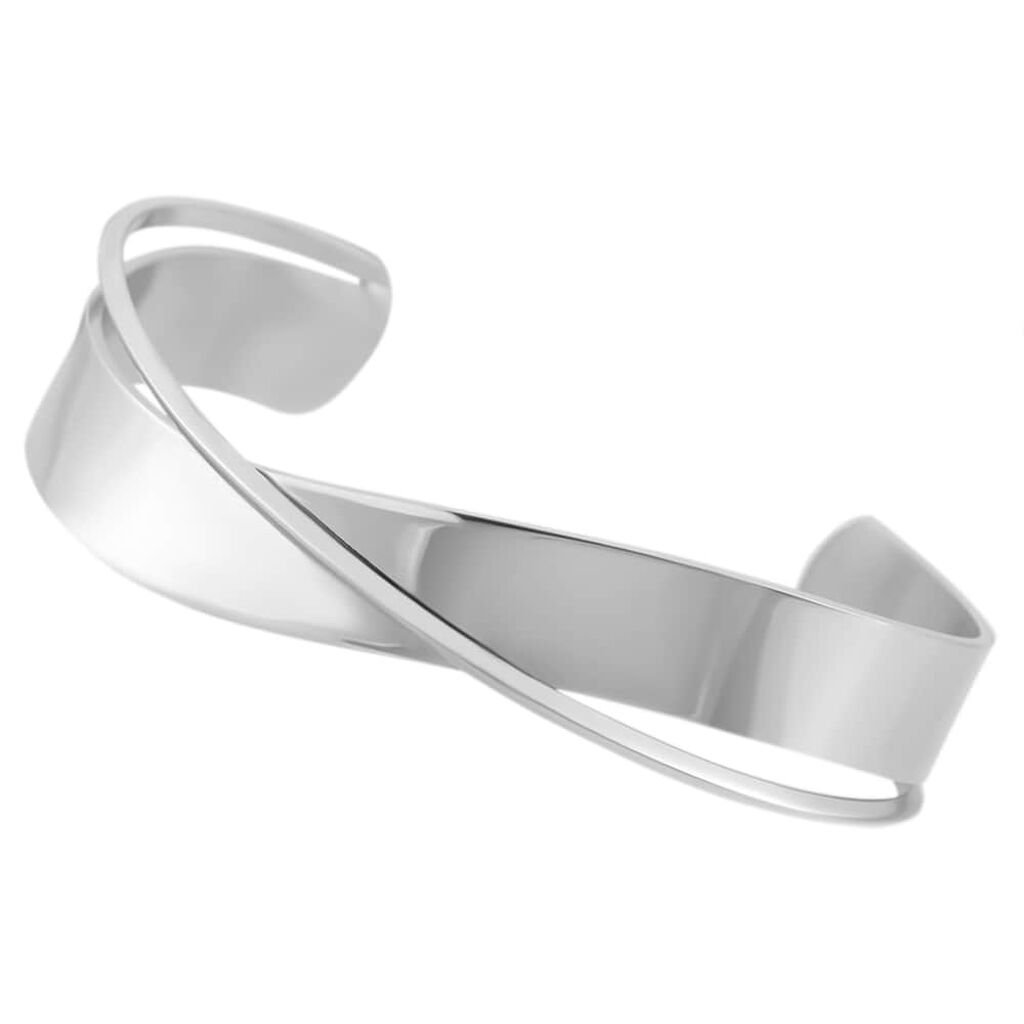 Bangle Lady Code Acciaio - Bracciali Rigidi Donna | Stroili