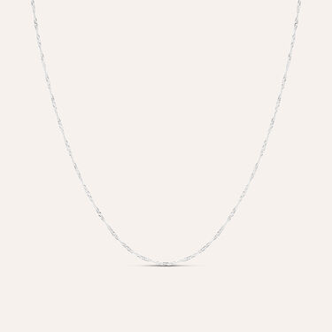 Catenina Po&egrave;me Oro Bianco