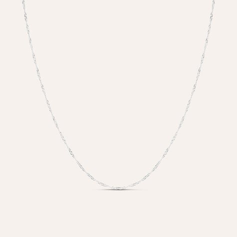 Catenina Po&egrave;me Oro Bianco - Catenina Donna | Stroili