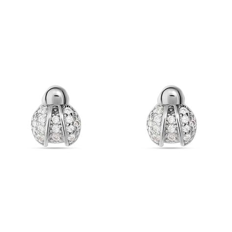 Orecchini Lobo Silver Moments Argento Rodiato Cubic Zirconia - Orecchini a Lobo Donna | Stroili