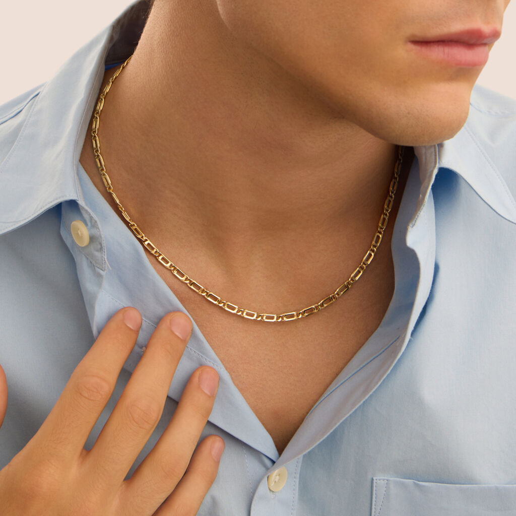 Collana Oro Uomo Oro Giallo