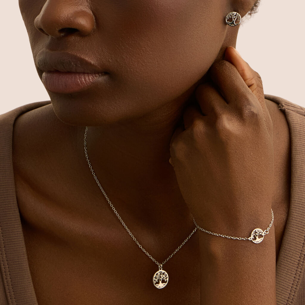 Collana Silver Collection Argento Rodiato - Collane Donna | Stroili