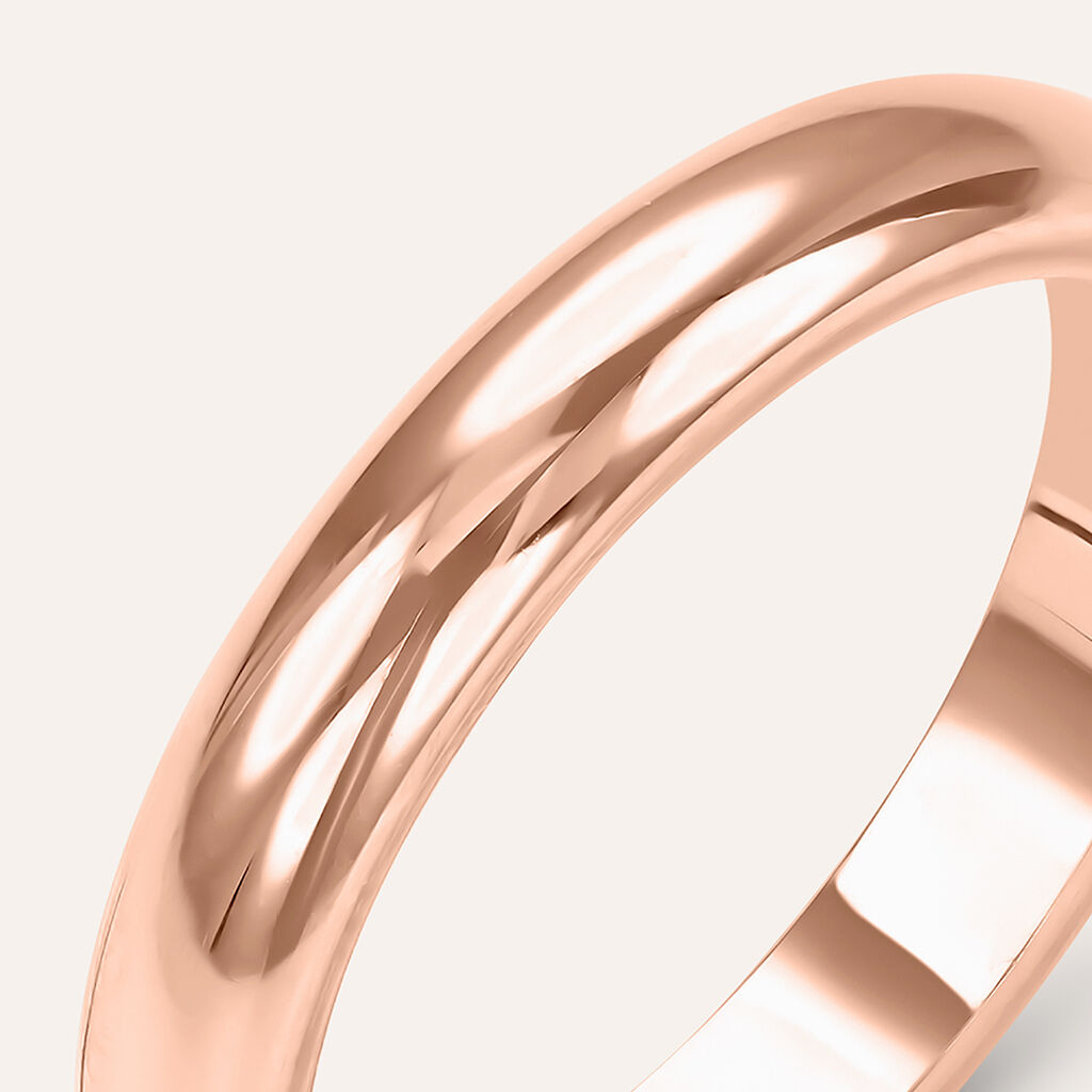 Fede Classica 3.5 mm Oro Rosa