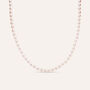 Collana Gabrielle Oro Bianco Perla Akoya
