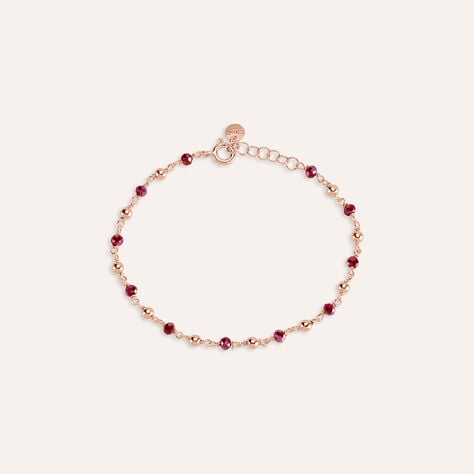 Bracciale Silver Collection Argento Rosa Cristallo - Bracciali Donna | Stroili