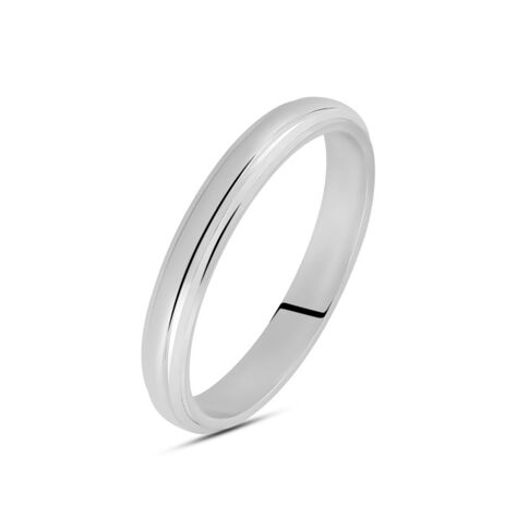 Fede Classica 3.5 mm Oro Bianco - Fedi Unisex | Stroili