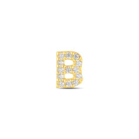 Mono Orecchino Lobo Bon Ton Oro Giallo Cubic Zirconia - Mono Orecchino Donna | Stroili