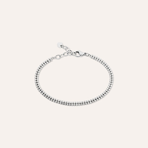 Bracciale Tennis Aura Acciaio Cubic Zirconia - Bracciali Tennis Donna | Stroili