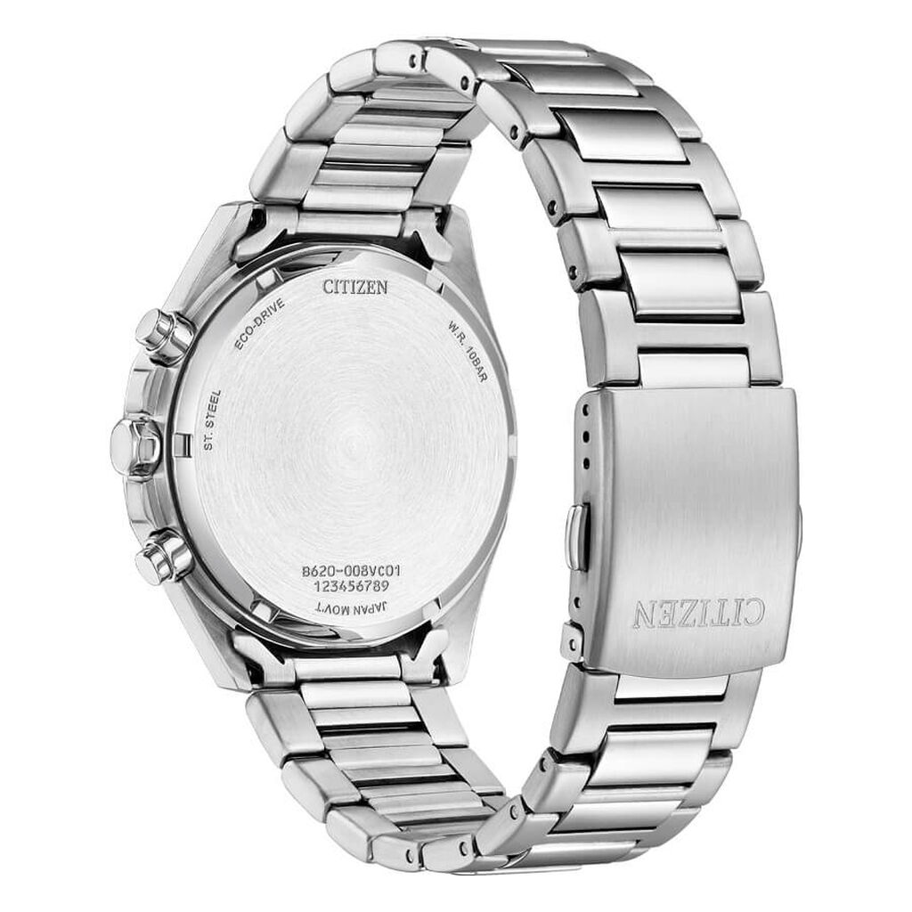 Orologio Eco Drive Citizen Ore Felici Ca4590-81a - Orologi con Datario Uomo | Stroili