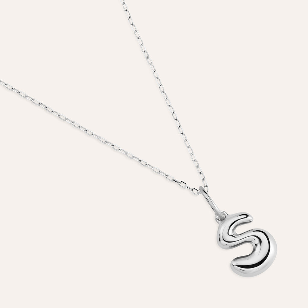 Pendente Love Beats Argento Rodiato