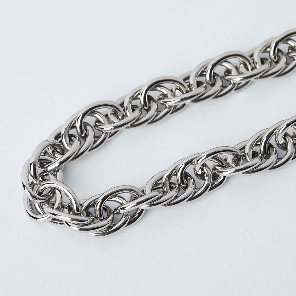 Bracciale Catena Silver Collection Argento Rodiato - Bracciali Donna | Stroili