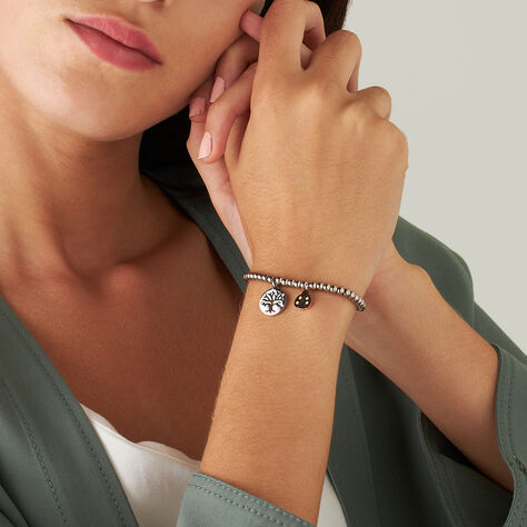 Bracciale Lady Chic Acciaio Bicolore Bianco / Rosa Cristallo - Bracciali Donna | Stroili