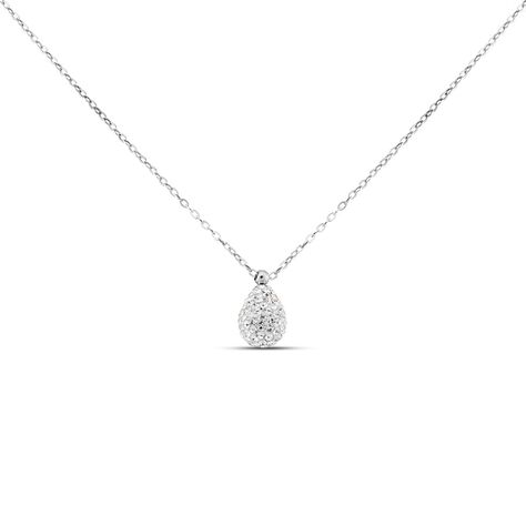 Collana Crystal Gold Oro Bianco Cristallo - Collane Donna | Stroili