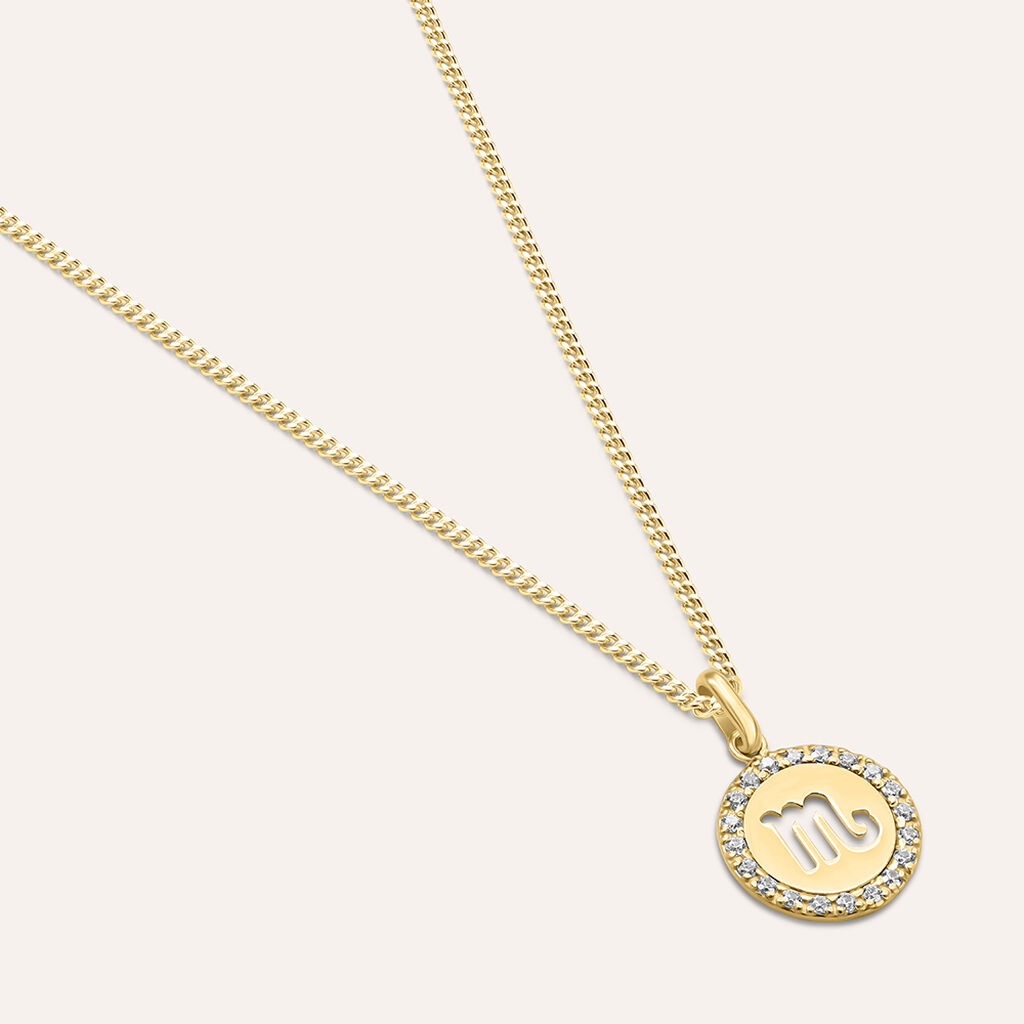 Pendente Poème Oro Giallo Cubic Zirconia - Ciondoli Donna | Stroili