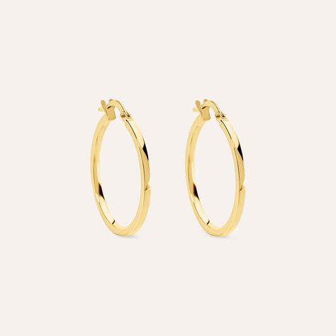 Orecchini A Cerchio Toujours Oro Giallo - Orecchini a Cerchio Donna | Stroili