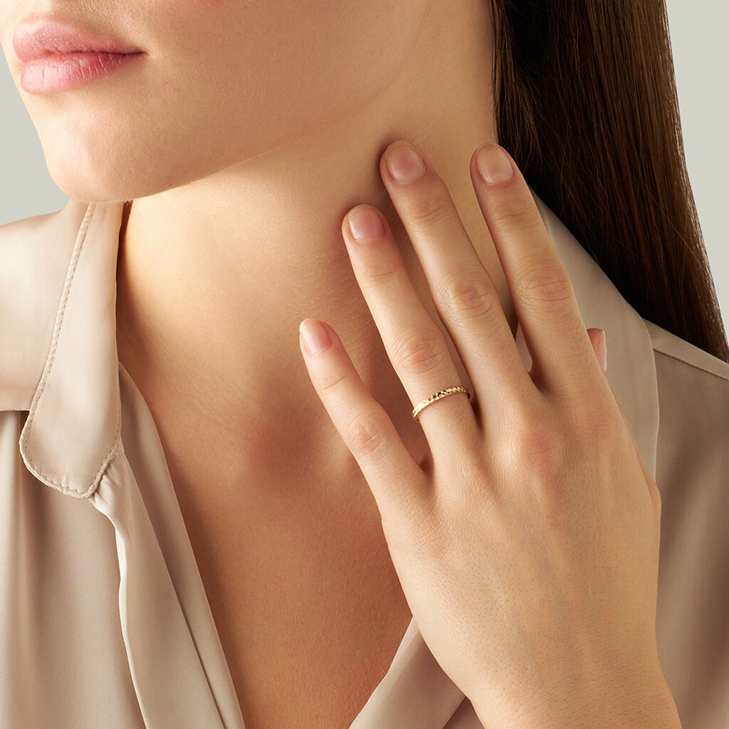 Fede Classica Diamantata 1.8 mm Oro Giallo