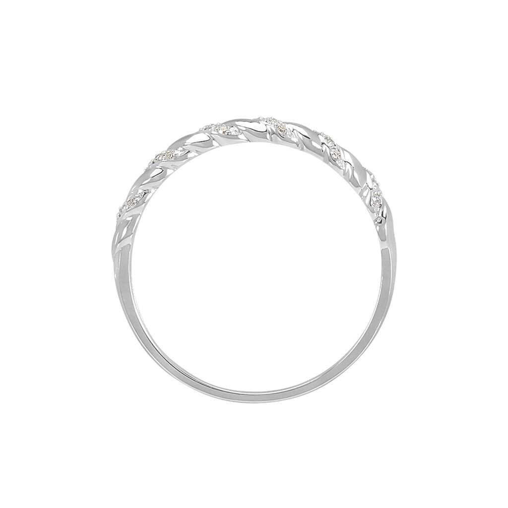 Anello Fantasia Sophia Oro Bianco Diamante - Anelli con Pietre Donna | Stroili