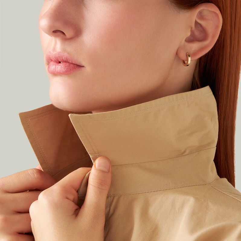 Mono Orecchino A Cerchio Toujours Oro Giallo - Mono Orecchino Unisex | Stroili