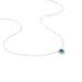 Collana Punto Luce Elizabeth Crown Oro Bianco Zaffiro Diamante - Collane Punto Luce Donna | Stroili